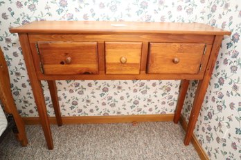 LOT 4 - SIDE CABINET - SOLID WOOD