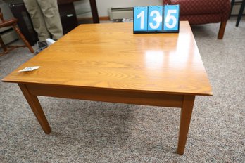 LOT 135 - SOLID WOOD TABLE