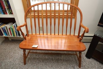 LOT 139 - REALLY NICE SOLID WOOD BENCH