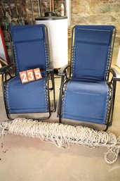 LOT 235 - 2 NEARLY NEW CHAIRS - REALLY NICE!