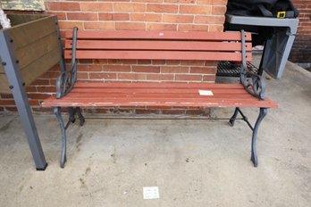 LOT 244 - BENCH ON PORCH