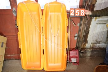 LOT 258 - SLEDS / POLES AND MORE