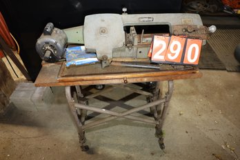 LOT 290 - BANDSAW ON TABLE