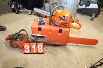 LOT 318 - 2 CHAINSAWS