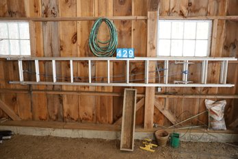 LOT 429 - LADDER AND CORD ABOVE IT