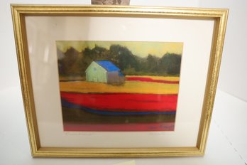 LOT 78 - SIGNED AND FRARMED ART