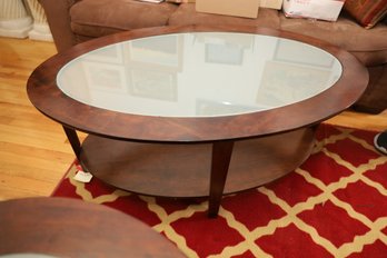 LOT 113 - HIGH END OVAL TABLE