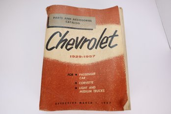 LOT 20 - VINTAGE CHEVY BOOK