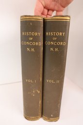 LOT 22 - RARE HISTORY OF CONCORD BOOKS
