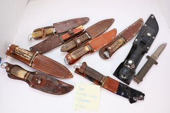 LOT 25 - VERY NICE KNIFE COLLECTION - MUST SEE