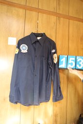 LOT 153 - EARLY SHIRT WITH GREAT PATCHES