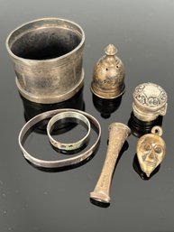 LOT 90 - STERLING SILVER ITEMS