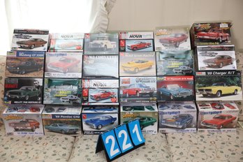 LOT 221 - LOT 224 - MODELS (MOST NOT BUILT SOME MAY BE SEALED)
