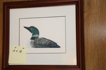 Lot 256  - LOON ART SIGNED