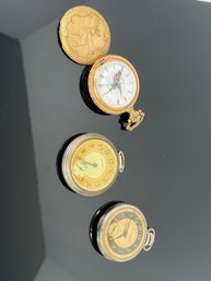 LOT 136 - POCKET WATCHES FOR PARTS OR REPAIR