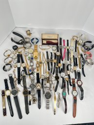LOT 147 - HUGE COLLECTION OF RANDOM WATCHES