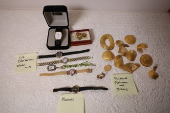 LOT 27 - JEWELRY AND WATCHES - VERY NICE LOT!