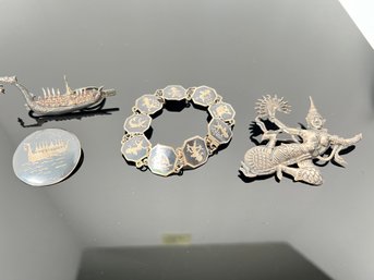 LOT 194 - STERLING ITEMS SHOWN