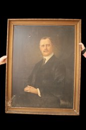 LOT 87 - AMAZING OIL ON CANVAS  SIGNED  1920'S (36'X46')