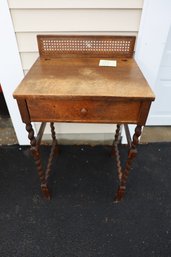 LOT 147 - VERY EARLY WRITERS DESK - BEAUTIFUL COLOR WOOD!