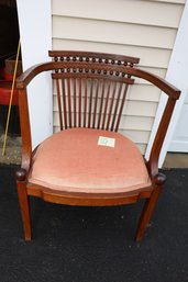 LOT 155 - RARE ANTIQUE CHAIR - VERY UNUSUAL