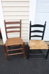 LOT 156 - TWO EARLY CHAIRS - BEAUTIFUL!