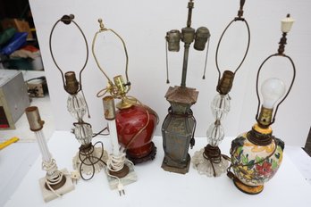 REALLY NICE LOT OF LAMPS