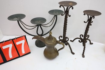 CANDLE HOLDER STANDS AND MORE