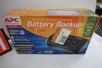 APC BATTERY BACKUP - VERY EXPENSIVE NEW