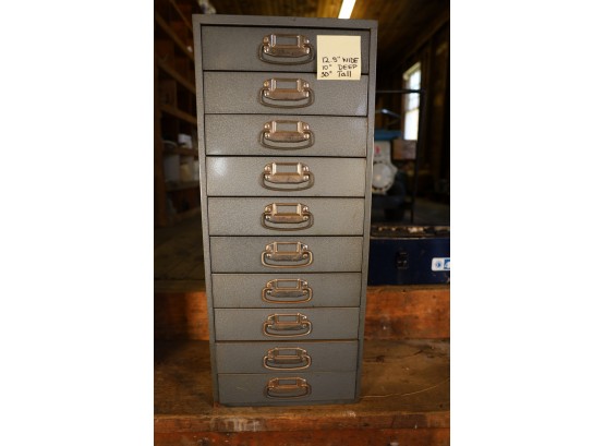 SMALL COLLECTIBLE MULTI-DRAWER CABINET