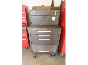KENNEDY ROLLING TOOL CHEST FULL OF ITEMS