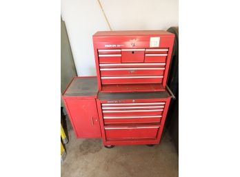 STACKON PROFESSIONAL SERIES TOOL CHEST FULL OF ITEMS!