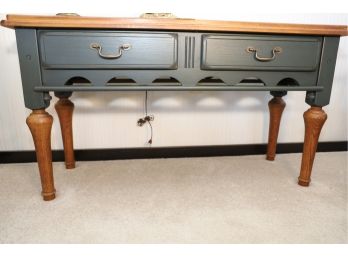 COCHRANE SIDE TABLE WITH 2 DRAWERS