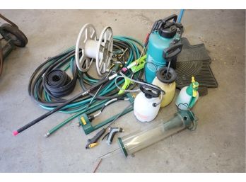 OUTDOOR HOSES - PUMPS AND MORE LOT