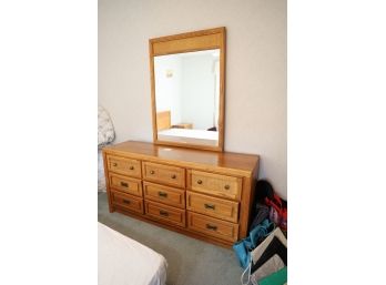 DRESSER WITH MIRROR (UPSTAIRS - BRING ASSISTANCE)