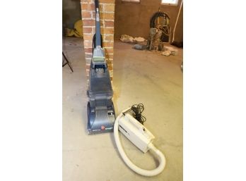 ORECK XL AND CARPET CLEANING MACHINE - IN BASEMENT