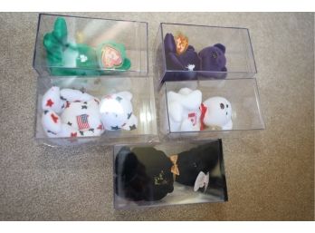 EXTRA NICE BEANIE BABY LOT IN CASES!