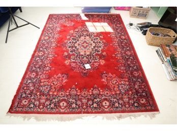 HIGH QUILITY RED RUG MARKED 9