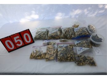 LARGE LOT OF ONCE FIRED BRASS - FOR RELOADING
