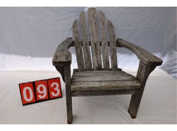 CHILDRENS ADIRONDACK CHAIR MADE OF REAL WOOD
