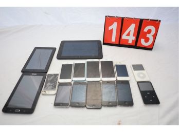 HUGE LOT OF IPHONES / KINDLES AND MORE - RESELLERS TAKE NOTICE!!!! ALL AS IS