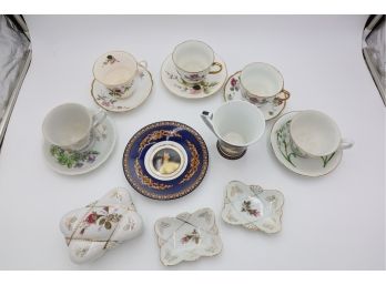 CUP AND SAUCER LOT MARKED 53
