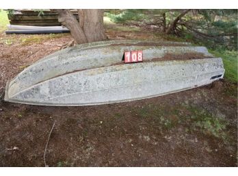 12 FOOT MFG BOAT - AS IS! - MARKED 108