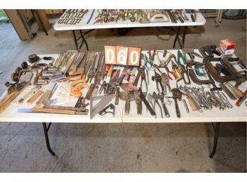 ALL TOOLS SHOWN AS ONE LOT - MARKED 60