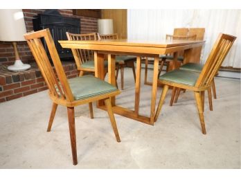 CONANT BALL TABLE AND CHAIRS FROM 1959 - MARKED 117 - ONE OWNER!!!!!