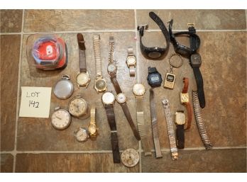 Huge Watch Lot Vintage To Modern (all Untested As Is)