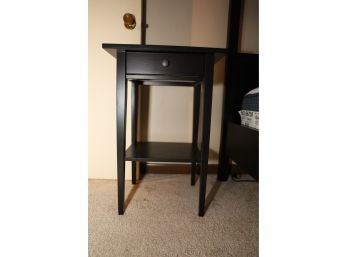Modern Black Night Stand With One Drawer