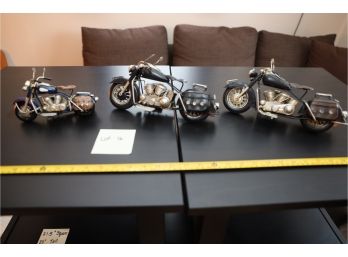 3 Collectible Motocycle's As Shown In Great Shape (Lot 16)