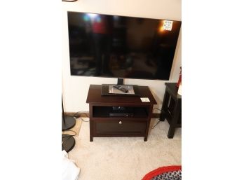 Samsung TV, Blue Ray Player And TV Stand As One Lot
