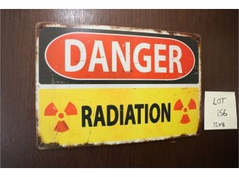 Danger Radiation Sign (wall Decor)